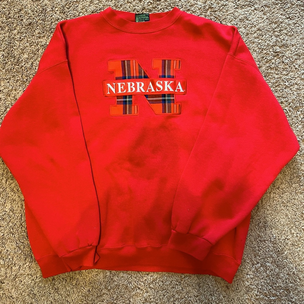 Vintage TSI Nebraska Huskers Crewneck Sweatshirt